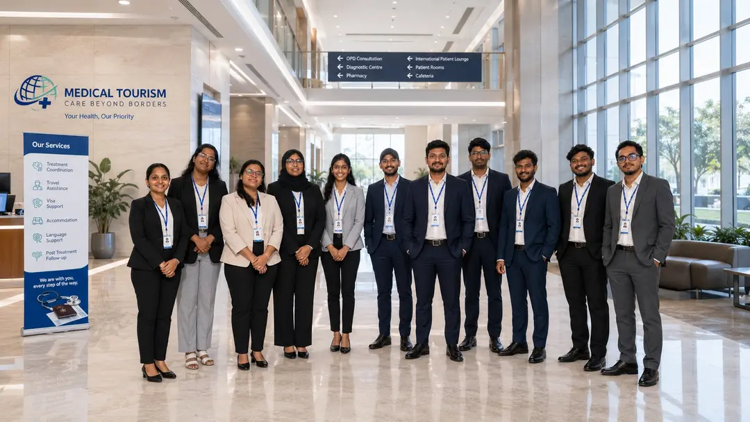 Medical Tours India patient coordination team